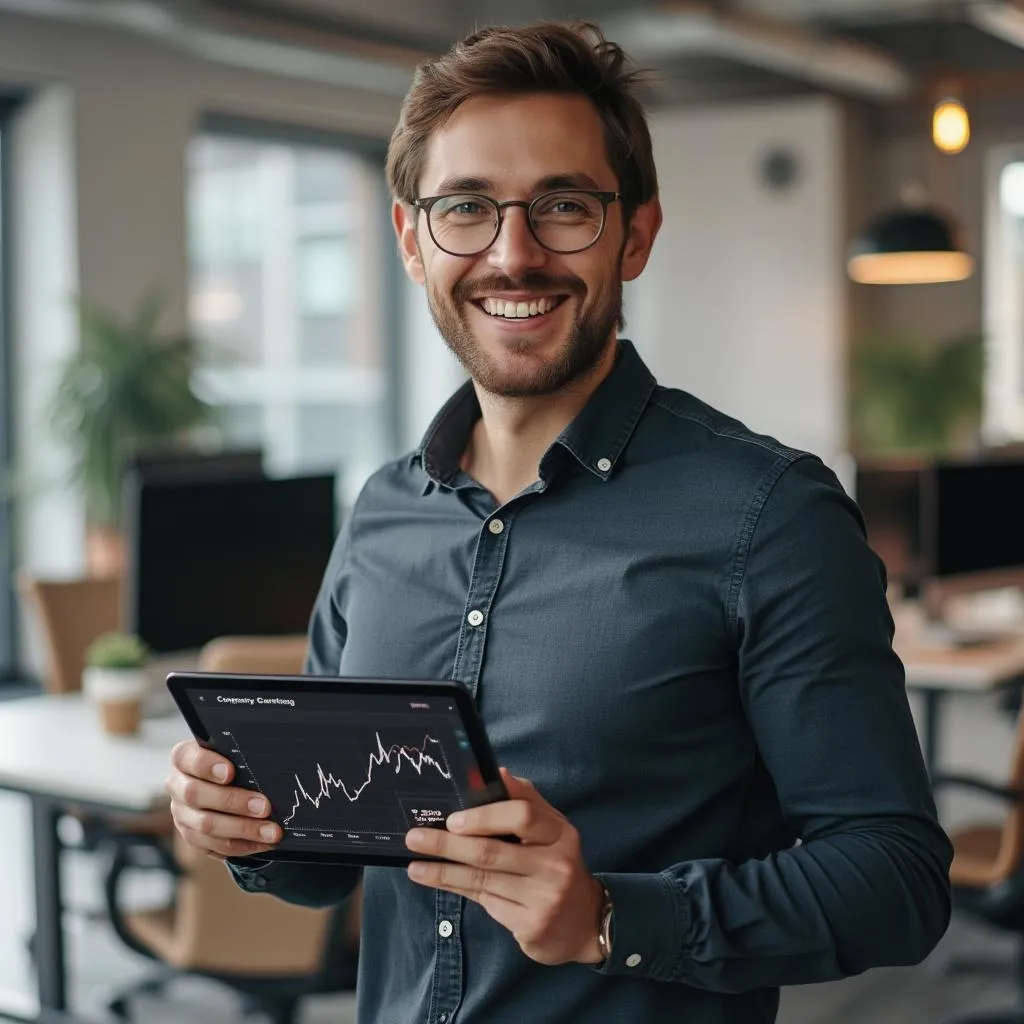 Teknoloji startup'ı kurucusu yatırım sonrası gülümsüyor